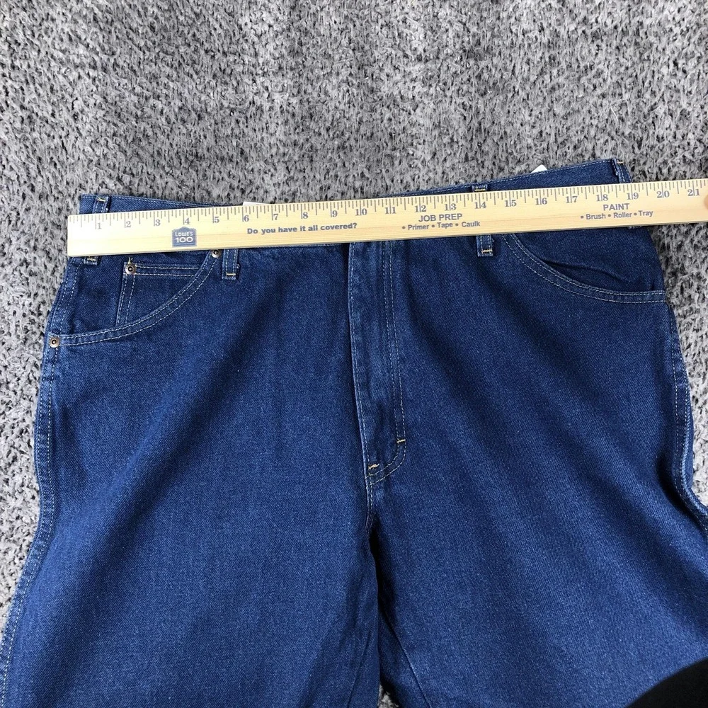 Dickies‎ Jeans Mens 38x30 Blue Regular Fit Straight Denim Medium Wash Workwear